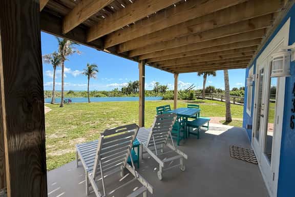 Fun Oceanfront 2 Bedroom Villa with Private Beach Access in Cocoa Beach - Image 1